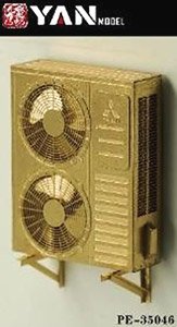 室外機 (大) エッチング (3個入り) (プラモデル)