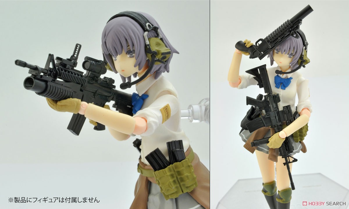 1/12 Little Armory (LA100) M4A1 & M203 Type 2.0 (Plastic model) Other picture1