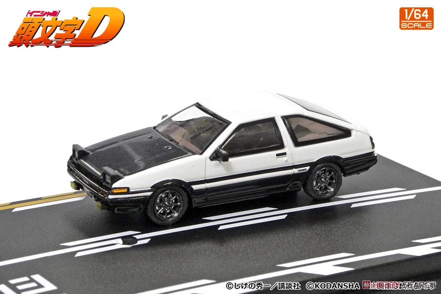 Initial D Set Vol.7 Takumi Fujiwara Trueno (AE86) & Toshiya Joshima S2000 (Diecast Car) Item picture5