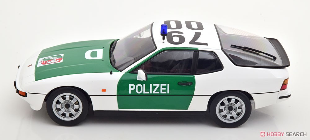 Porsche 924 1985 Autobahn polizei Dusseldorf green/white (ミニカー) 商品画像2