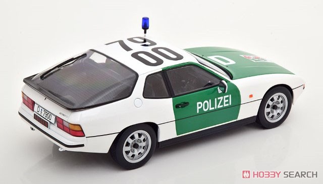 Porsche 924 1985 Autobahn polizei Dusseldorf green/white (ミニカー) 商品画像3