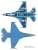 航空自衛隊 F-2A 第3飛行隊 2019年 三沢ラストイヤー特別塗装機 2機セット (プラモデル) 塗装2