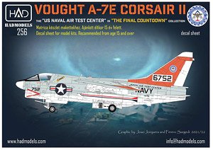 A-7E US NAVAL Air Test Center ` The Final Countdown` Decal Sheet (Decal)