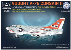 A-7E US NAVAL Air Test Center ` The Final Countdown` Decal Sheet (Decal)