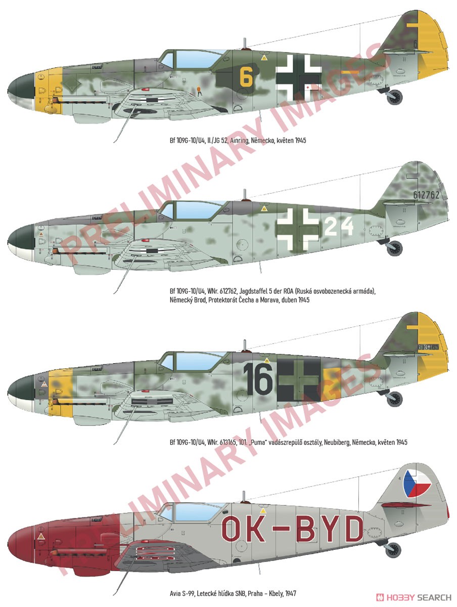 Bf109G-10 WNF/ダイアナ ウィークエンドエディション (プラモデル) 塗装1
