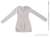 AZO2 Natural V-neck Sweater (Light Gray) (Fashion Doll) Item picture1
