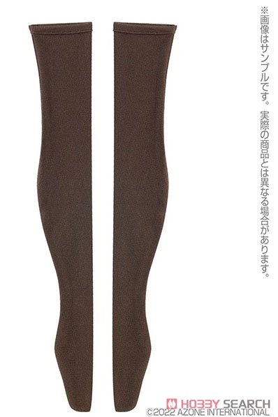 AZO2 ニーハイソックス (ブラウン) (ドール) 商品画像1