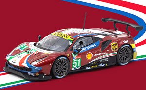 Ferrari 488 GTE 24h of Le Mans 2019 - Winner of LMGTE Pro (Diecast Car)