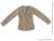 PPNM Natural V-neck Sweater (Brown) (Fashion Doll) Item picture1