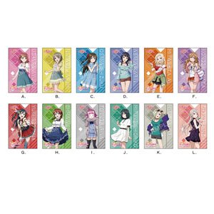 Love Live! Nijigasaki High School School Idol Club Satin Sticker A Vol.1 (Set of 12) (Anime Toy)
