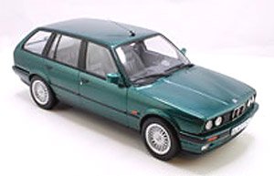 BMW 325i ツーリング 1990 メタリックグリーン (ミニカー)