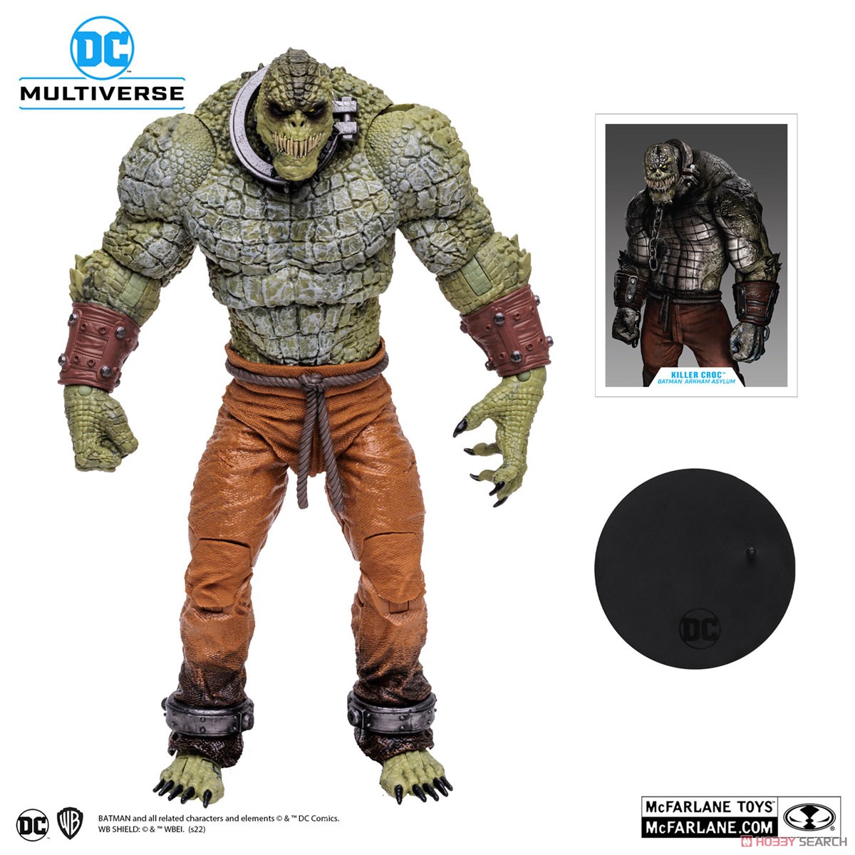 DC Comics - DC Multiverse: Action Figure - Killer Croc [Game / Batman Arkham Asylum] (Completed) 商品画像2