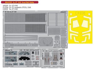 Su-27 Big Ed Parts Set (for Great Wall Hobby) (Plastic model)
