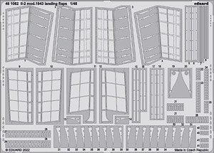 Il-2 Mod. 1943 Landing Flaps (for Zvezda) (Plastic model)