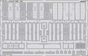 IL-2 複座型攻撃機 1943年製 エッチングパーツ (ズべズダ用) (プラモデル)