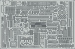 Photo-Etched Parts for Tirpitz Part 1 (for Trumpeter) (Plastic model)