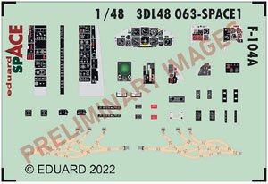 F-104A Space (for Kinetic) (Plastic model)
