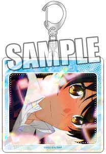 Sasaki and Miyano Hologram Acrylic Key Ring [Yoshikazu Miyano] (Anime Toy)