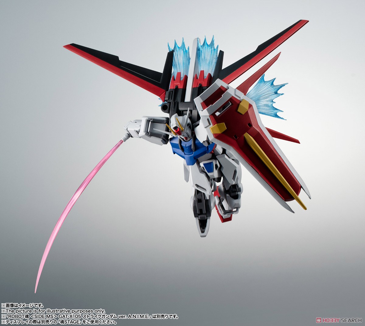 ROBOT魂 ＜ SIDE MS ＞ AQM/E-X01 エールストライカー＆エフェクトパーツセット ver. A.N.I.M.E. (完成品) その他の画像6