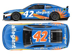 `タイ・ディロン` #42 ALLEGIANT シボレー カマロ NASCAR 2022 ネクストジェネレーション (ミニカー)