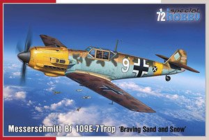 Messerschmitt Bf109E-7Trop `Braving Sand and Snow` (Plastic model)