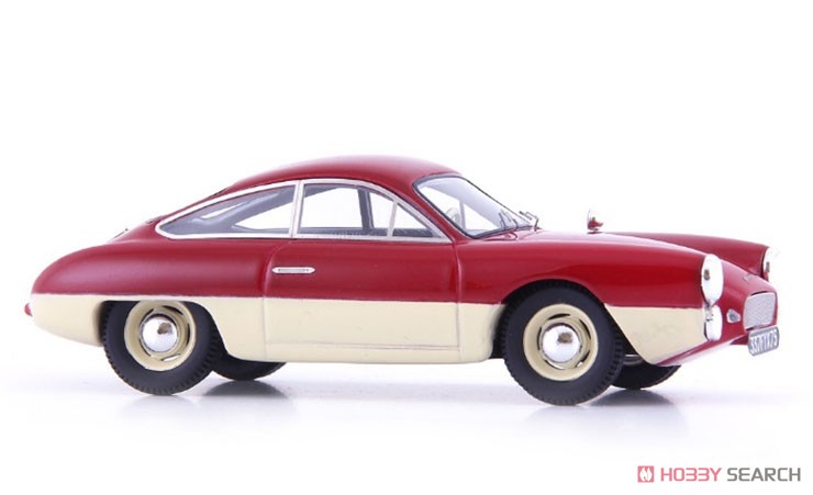 Panhard X87 Dolomites 1953 Red / Ivory (Diecast Car) Item picture5