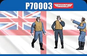 WW.II 英海軍 搭乗員セット (110体入り) (プラモデル)