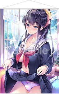 フミオ先生 描き下ろし ダキカノ 月島しおり A1タペストリー (キャラクターグッズ)