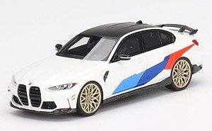 BMW M3 Mパフォーマンス (G80) アルピンホワイト (ミニカー)