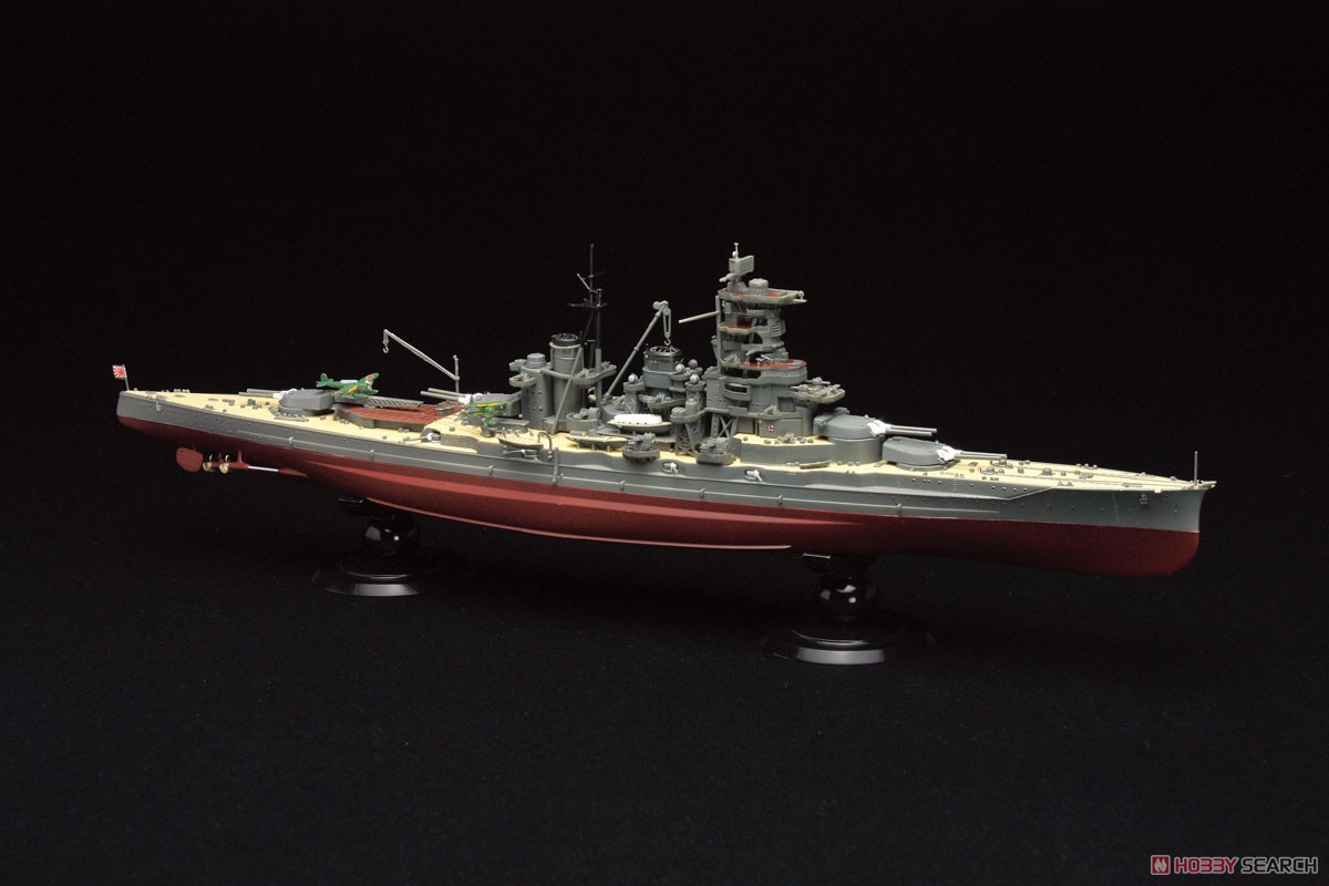 IJN Fast Battleship Haruna Full Hull Model (Plastic model) Item picture1