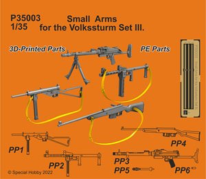 Small Arms for the Volkssturm Set III. (Plastic model)