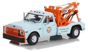 1969 Chevrolet C-30 Dually Wrecker - Gulf Oil `Welding Tire Collision` (ミニカー)