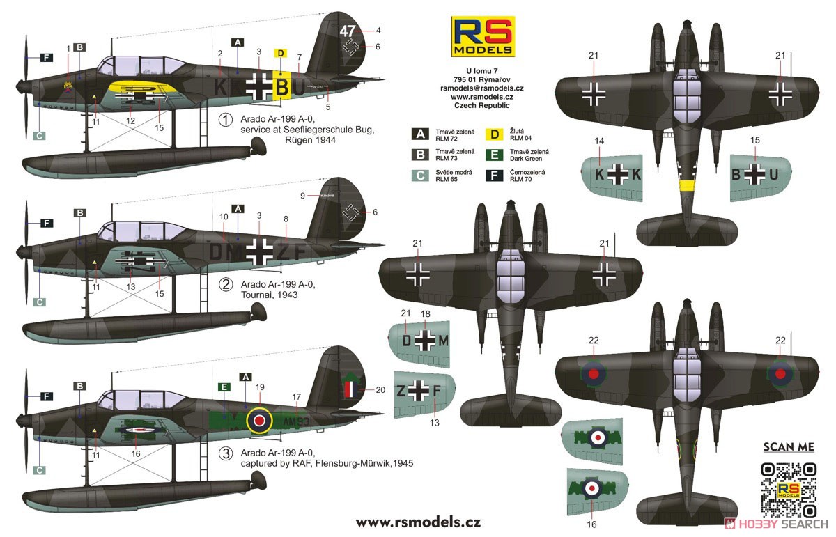 Arado Ar199 `Late` (Plastic model) Color1