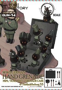 WWII German Hand Grenade Set (Plastic model)