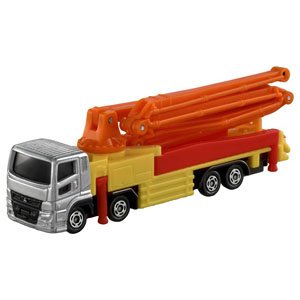 Long Type Tomica No.127 Mitsubishi Fuso Super Great Concrete Pump Truck (Tomica)