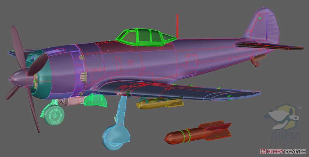 Nakajima Ki-84 Hayate Expert Set (Plastic model) Other picture14