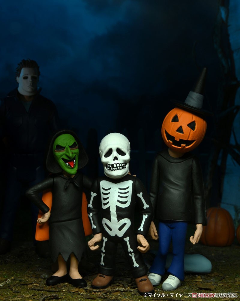 Tooney Tellers/ Halloween III Stylized 6 inch Action Figure: Silver Shamrock Kids 3PK (Completed) Other picture1