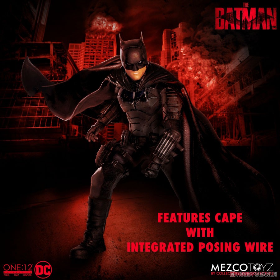 ワン12コレクティブ/ THE BATMAN -ザ・バットマン-: バットマン 1/12 アクションフィギュア (完成品) その他の画像14