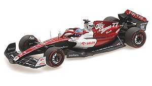 アルファ ロメオ F1 チーム オーレン C42 バルテリ・ボッタス バーレーンGP 2022 (ミニカー)