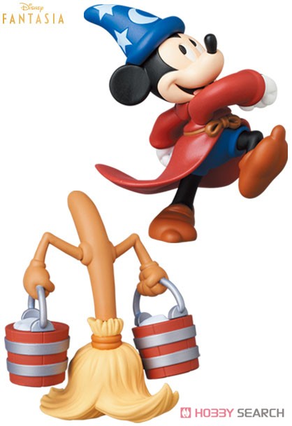 UDF No.690 Disney Series 10 Mickey Mouse & Broom (Completed) Item picture1