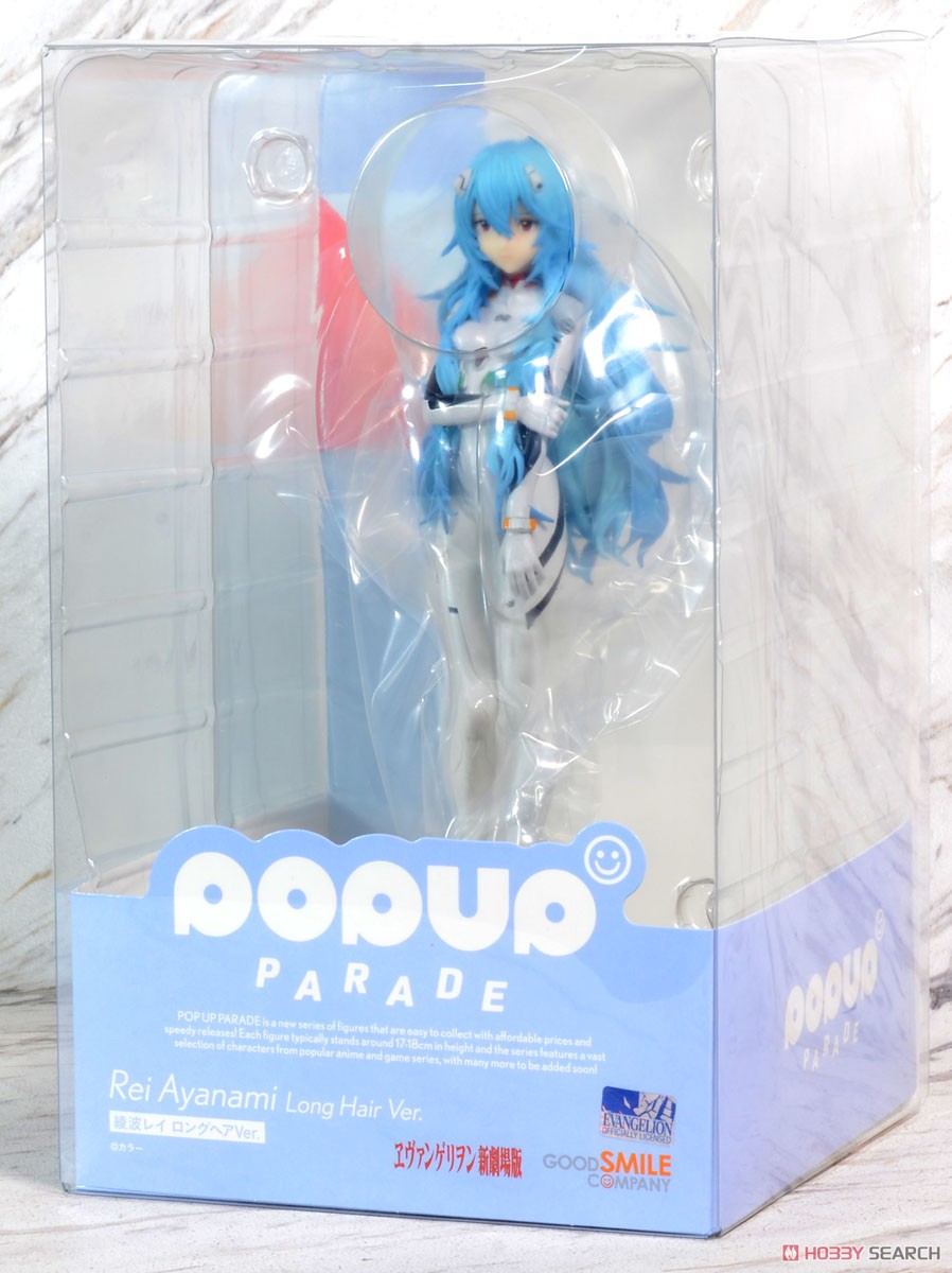 Pop Up Parade Rei Ayanami: Long Hair Ver. (PVC Figure) Package1