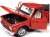 1968 Chevy C10 Pickup Side Step Vermilion Red (Diecast Car) Item picture2