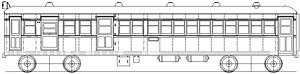 16番(HO) 国鉄 クハニ7200形 キット (組み立てキット) (鉄道模型)