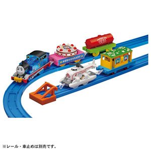 プラレールトーマス30周年記念 キラキラトーマスとハロルドのパーティーコレクション (プラレール)