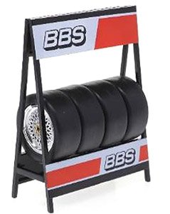 Tire Wheel Set `BBS` (Diecast Car)