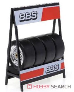 タイヤホイールセット 「BBS」 (ミニカー) 商品画像1