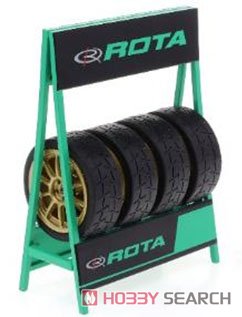 Tire Wheel Set `ROTA` (Diecast Car) Item picture1