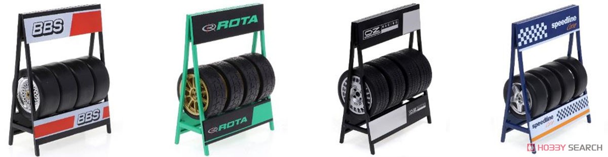 Tire Wheel Set `ROTA` (Diecast Car) Other picture1