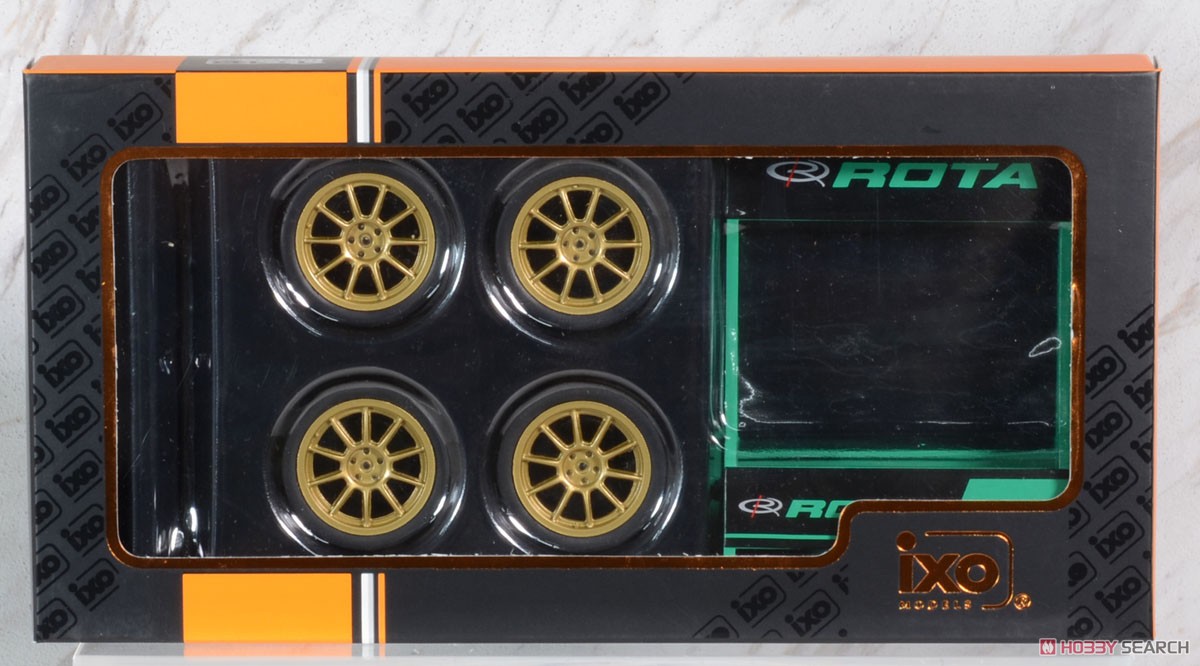 Tire Wheel Set `ROTA` (Diecast Car) Package1