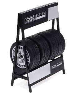 Tire Wheel Set `OZ Racing` (Diecast Car)